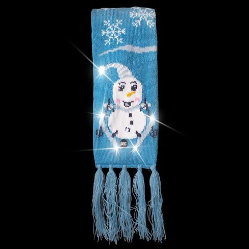 Windy City Novelties LED Light Up Holiday Scarf for Ugly Christmas Sweater Party in Saudi Arabia