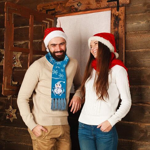 Windy City Novelties LED Light Up Holiday Scarf for Ugly Christmas Sweater Party in Saudi Arabia