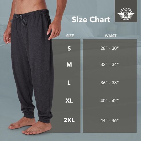 بنطال بيجامة رجالي من Dockers، بنطال نوم كاجوال خفيف الوزن للرجال in Kuwait