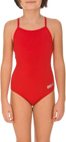 Arena Girl's Master MaxLife Sporty Thin Strap Racer Back One Piece in Kuwait