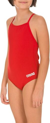 Arena Girl's Master MaxLife Sporty Thin Strap Racer Back One Piece in Kuwait