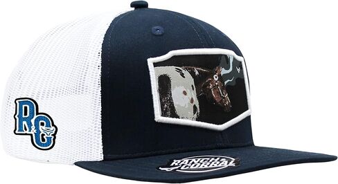 قبعة رانش آند كورال للرجال لسائقي الشاحنات، كاوبوي أبالوسا، مسطحة عارية in Kuwait