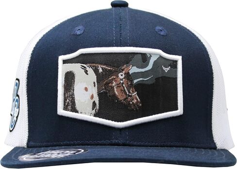 قبعة رانش آند كورال للرجال لسائقي الشاحنات، كاوبوي أبالوسا، مسطحة عارية in Kuwait