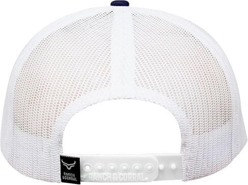 قبعة رانش آند كورال للرجال لسائقي الشاحنات، كاوبوي أبالوسا، مسطحة عارية in Kuwait