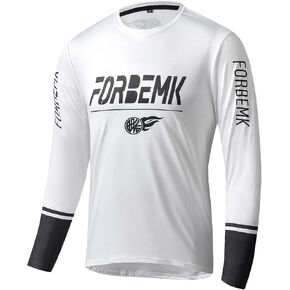 قمصان FORBEMK للشباب لركوب الدراجات الجبلية بأكمام طويلة للفتيات والفتيان، قمصان MTB جيرسي سريعة الجفاف وقمصان BMX وماصة للرطوبة in Kuwait