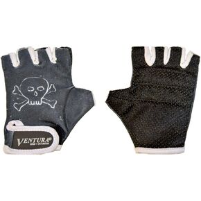 قفازات غير قابلة للانزلاق للأطفال من Ventura (صغير، أسود/أبيض) in Kuwait