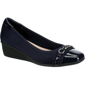 Lauren Blakwell Kit - Women's Round Toe Low Wedge Dress Pump in Kuwait