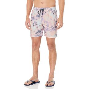 شورت سباحة قصير مرن قياسي للرجال من Billabong قابل للتمدد في أيام الأحد لايباك، درزة خارجية 43.18 سم