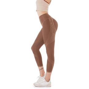7/8 High Waisted Leggings for Women Tummy Control Reversible Wear Body Sculpt Leggings Workout Yoga Pants