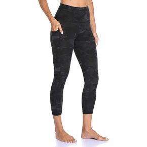 Colorfulkoala Women's High Waisted Yoga Capris 21" Inseam Leggings with Pockets in Kuwait