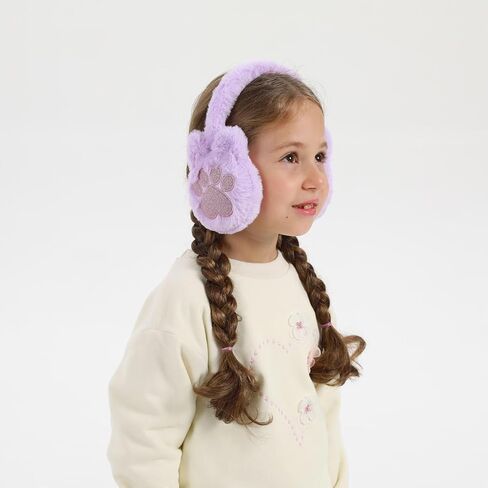 البوب ​​حلمك الاطفال الكلب باو غطاء للأذنين أفخم الشتاء في الهواء الطلق تدفئة الأذن الطقس البارد الأذن يفشل للفتيات الأذن يغطي 4-16 سنة in Kuwait