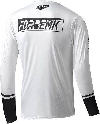 قمصان FORBEMK للشباب لركوب الدراجات الجبلية بأكمام طويلة للفتيات والفتيان، قمصان MTB جيرسي سريعة الجفاف وقمصان BMX وماصة للرطوبة in Kuwait