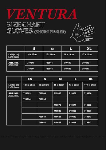 قفازات غير قابلة للانزلاق للأطفال من Ventura (صغير، أسود/أبيض) in Kuwait