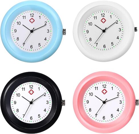 Avaner Women's Pocket Watches Nurses Doctors Medical Clip on Quartz Fob Watches in Saudi Arabia
