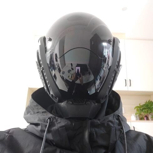 قناع Ormakurda Punk Cosplay للنساء والرجال، قناع تنكري للهالوين مناسب لإكسسوارات الحفلات الموسيقية والمهرجانات in Kuwait