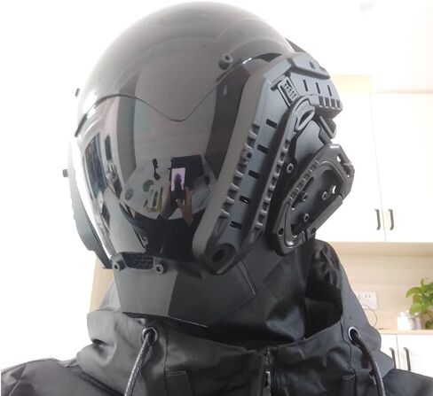 قناع Ormakurda Punk Cosplay للنساء والرجال، قناع تنكري للهالوين مناسب لإكسسوارات الحفلات الموسيقية والمهرجانات in Kuwait