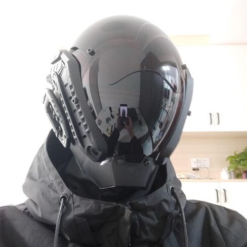 قناع Ormakurda Punk Cosplay للنساء والرجال، قناع تنكري للهالوين مناسب لإكسسوارات الحفلات الموسيقية والمهرجانات in Kuwait