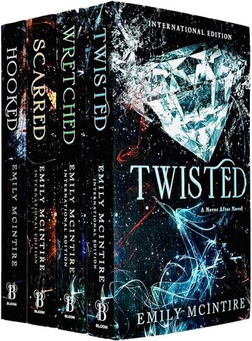 Emily McIntire Never After Series Collection 4 Books Set (Hooked, Scarred, Wretched, Twisted) in Saudi Arabia