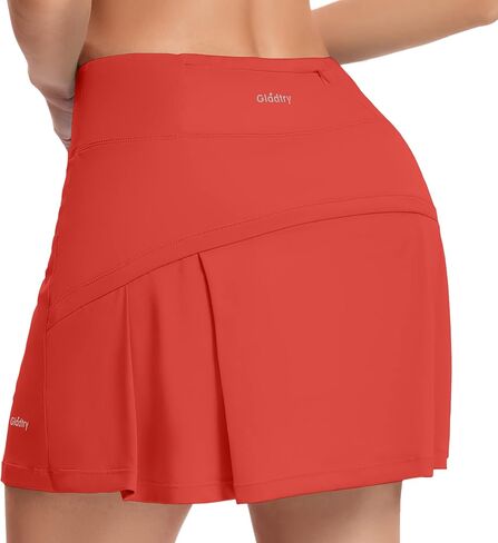 Gladtry Women's Tennis Skirts Golf Skirt with Pockets, High Waisted Pleated Athletic Skirts for Workout Active Sports in Kuwait