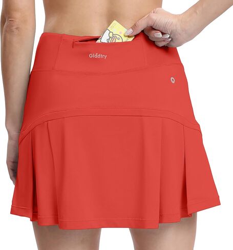 Gladtry Women's Tennis Skirts Golf Skirt with Pockets, High Waisted Pleated Athletic Skirts for Workout Active Sports in Kuwait