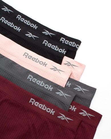 Reebok Women's Underwear - Rib Knit Briefs Panties (8 Pack) in Saudi Arabia