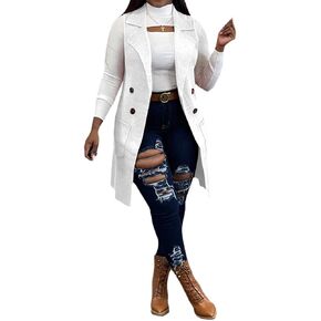 Women's Casual Sleeveless Long Sweater Vest Open Front Knit Cardigan Waistcoat with Pockets