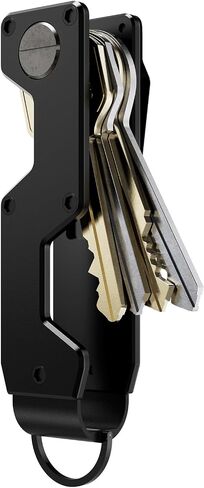 MINBERAND Key Organizer Compact Key Holder Metal Key Chain Minimalist key case key holder for keychain Secures 1-5 Keys in Saudi Arabia