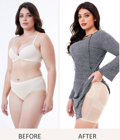 Gotoly محدد شكل الجسم للنساء البطن التحكم ملابس داخلية سلس بعقب رفع سراويل مدرب خصر الفخذ أنحل الملابس الداخلية in Kuwait