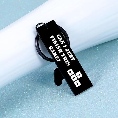 Funny Gifts for Son Game Lover Gamer Valentines Day Gifts for Son Boyfriend Stocking Stuffers for Teens Boys Girls Son Boyfriend Husband Keychain for Gamer Gift for Brother Grandson Girls Daughter in Saudi Arabia
