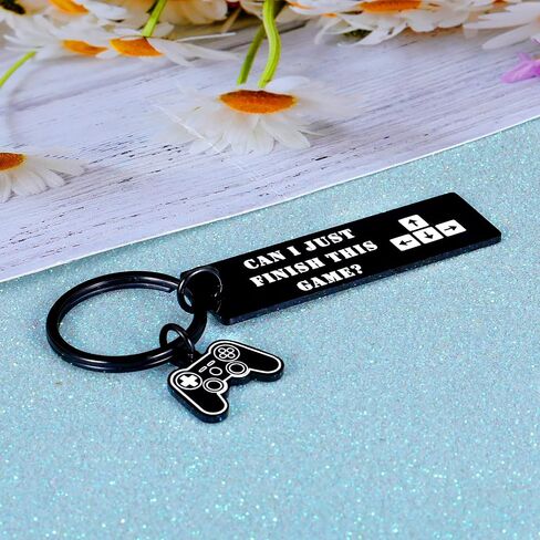 Funny Gifts for Son Game Lover Gamer Valentines Day Gifts for Son Boyfriend Stocking Stuffers for Teens Boys Girls Son Boyfriend Husband Keychain for Gamer Gift for Brother Grandson Girls Daughter in Saudi Arabia