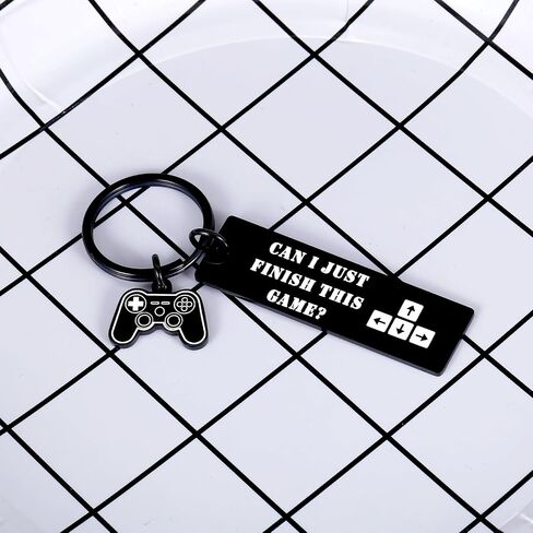 Funny Gifts for Son Game Lover Gamer Valentines Day Gifts for Son Boyfriend Stocking Stuffers for Teens Boys Girls Son Boyfriend Husband Keychain for Gamer Gift for Brother Grandson Girls Daughter in Saudi Arabia