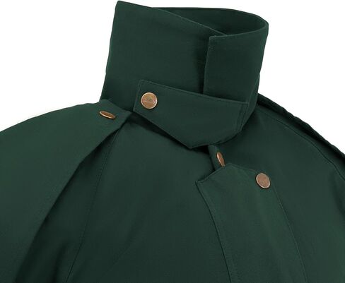 RESISTANCE Premium Oilskin Duster Coat Waterproof Cotton Unisex Cowboy Cowgirl Western Workwear in Saudi Arabia