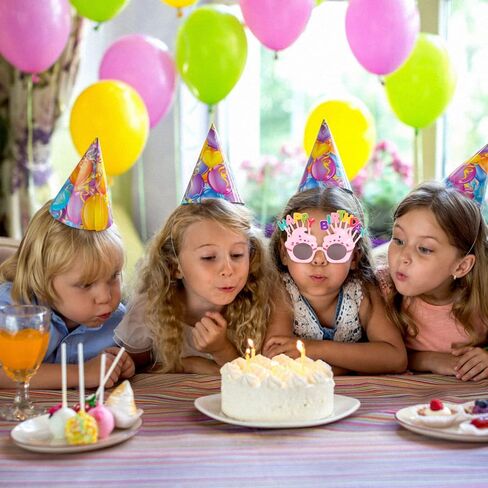 نظارات OULII Happy Birthday نظارات شمسية Sweet Cream Cake Glasses Costume Glasses Props Funny Novelty لمحبي أعياد الميلاد in Kuwait