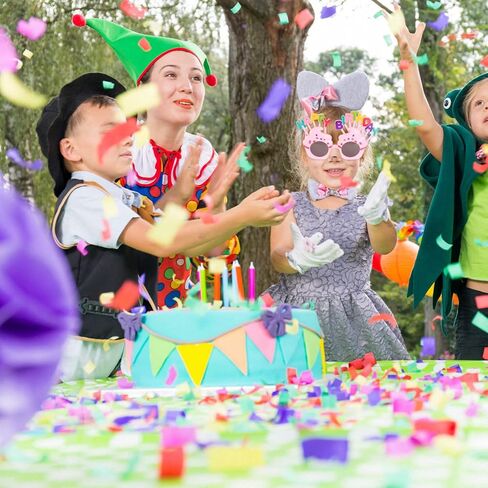 نظارات OULII Happy Birthday نظارات شمسية Sweet Cream Cake Glasses Costume Glasses Props Funny Novelty لمحبي أعياد الميلاد in Kuwait