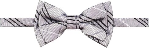 Retreez Tartan Plaid Styles Woven Microfiber Pre-tied Boy's Bow Tie in Saudi Arabia
