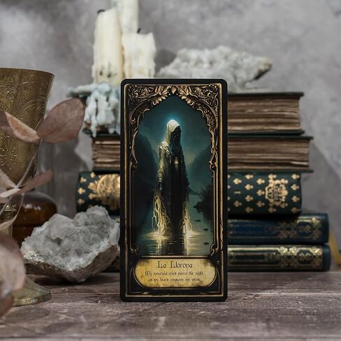 Obsidian Veil Oracle Deck | Unveil Your True Self - Unique Shadow Work Tool, Healing & Divination, Feminine Wisdom, Spiritual Growth Cards in Saudi Arabia