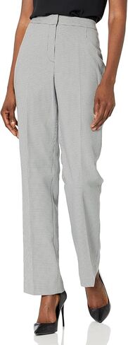 Le Suit Women's Mini Houndstooth 2 Button Jacket/Pant Suit in Kuwait