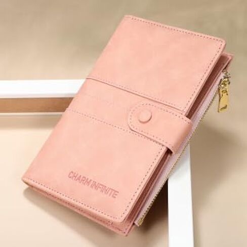 Passport Wallet Rfid Blocking Passport Holder Card Holder Multipurpose Travel Purse Wallet in Kuwait
