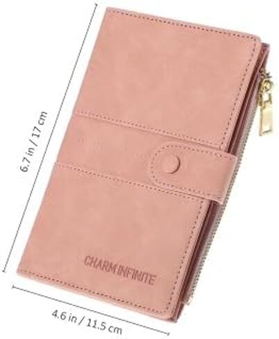 Passport Wallet Rfid Blocking Passport Holder Card Holder Multipurpose Travel Purse Wallet in Kuwait