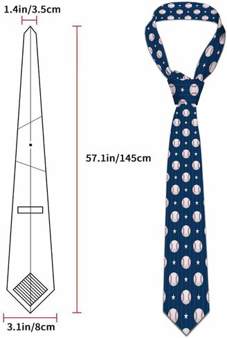 Yakuna Men's Ties Novelty Tie Necktie for Men Teen Boys Multicolor Tie Party Holiday Thanksgiving Christmas in Saudi Arabia