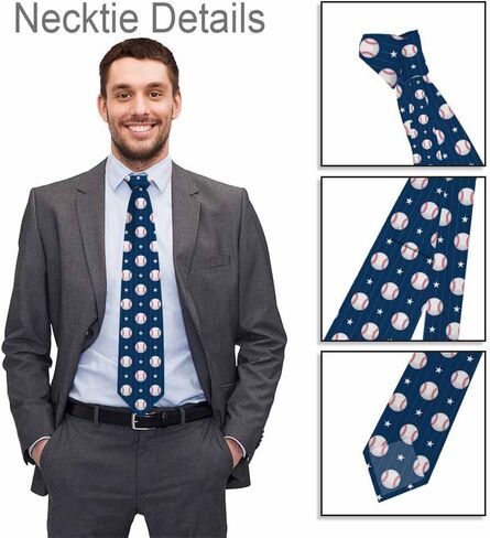 Yakuna Men's Ties Novelty Tie Necktie for Men Teen Boys Multicolor Tie Party Holiday Thanksgiving Christmas in Saudi Arabia