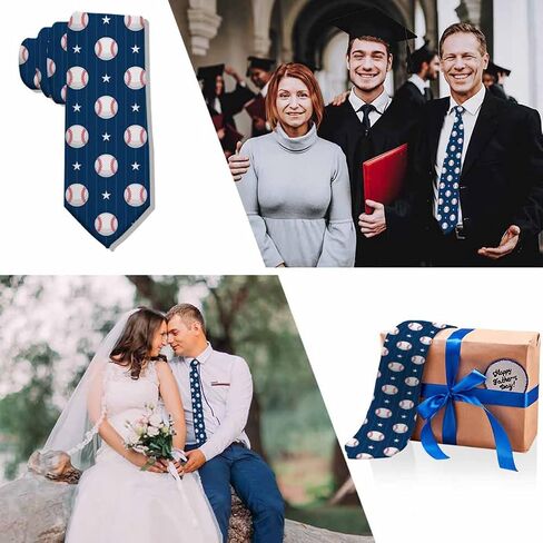 Yakuna Men's Ties Novelty Tie Necktie for Men Teen Boys Multicolor Tie Party Holiday Thanksgiving Christmas in Saudi Arabia