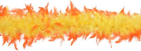 Handy Lidy 72" Long Thin Weight Turkey Chandelle Boa Women Adult Feather Boas in Kuwait