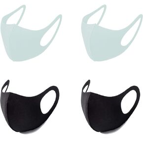igozen 4 Pack kids face masks Nanosase G Sports face masks nano 3d Poly Spandex cool face mask is not cotton mask in Saudi Arabia