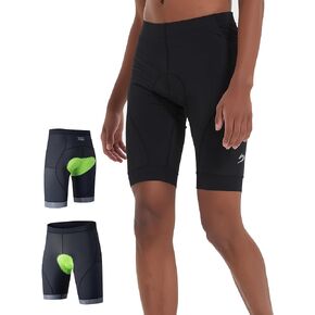 SUMARPO Cycling Shorts Men Padded, Bike Shorts with Pockets, Bicycle Bottom for Road Biking, Ebike, Indoor Gym, Triathlon