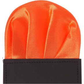Dan Smith Men Solid Pocket-Square Pure Party Women Hanky Pocket Squares Silk Blend Assorted