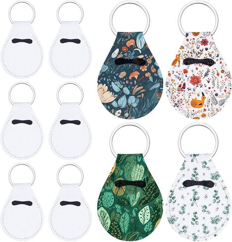 10pcs Sublimation Blanks Coin Holder Keychains Bulk Keyring Universal AA Medallion Coin Challenge Coin Keychain for Women Men in Saudi Arabia