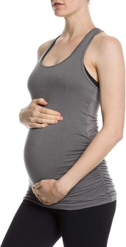 CLOYA Maternity Long Racerback Tank Top in Kuwait