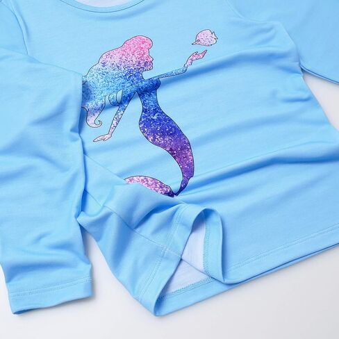 Jxstar Matching Girls&Dolls Pajamas Unicorn Pj Set Kids Cotton Fall Sleepwear… in Kuwait