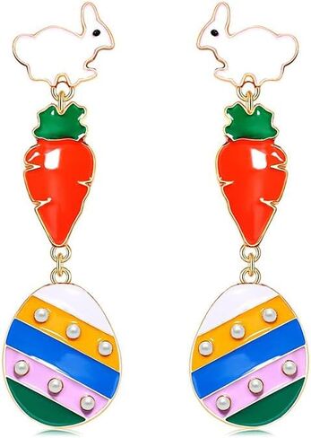 GIFIKOI 20-25 Pairs Weird Cute Earrings Drop Dangle Earrings for Women Girls Food Earrings Aesthetic Earrings Weirdcore Kawaii Funny Earrings Set in Saudi Arabia